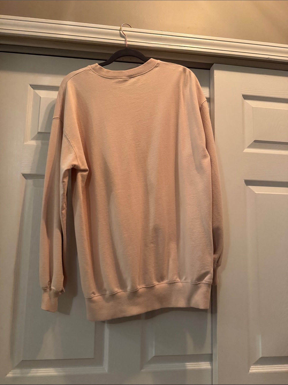wild fable Light Peach Crewneck Sweatshirt - Picture 3 of 3
